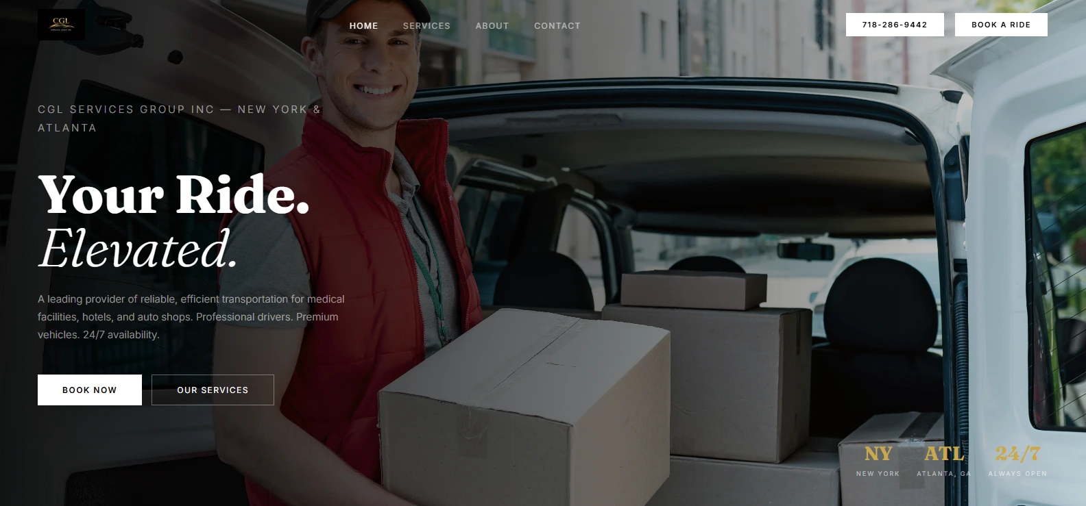 CGL Services Group Inc. website